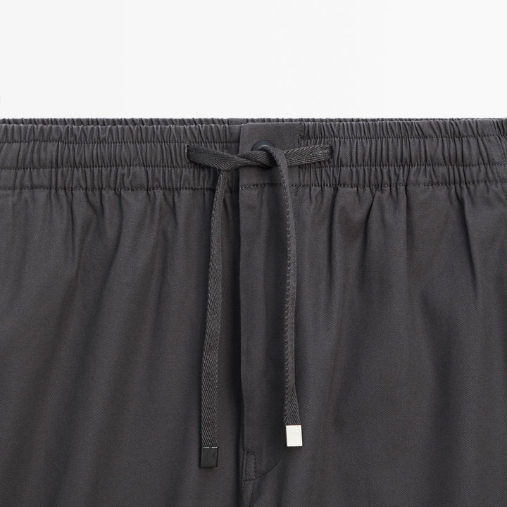 Moudda Massimo Dutti - Pantalon crêpe coupe jogging - Tunisie 7