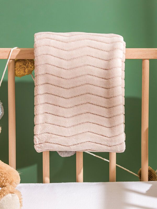 Moudda LC Waikiki - Couverture nouveau-né jersey Garçon Beige - Tunisie 2