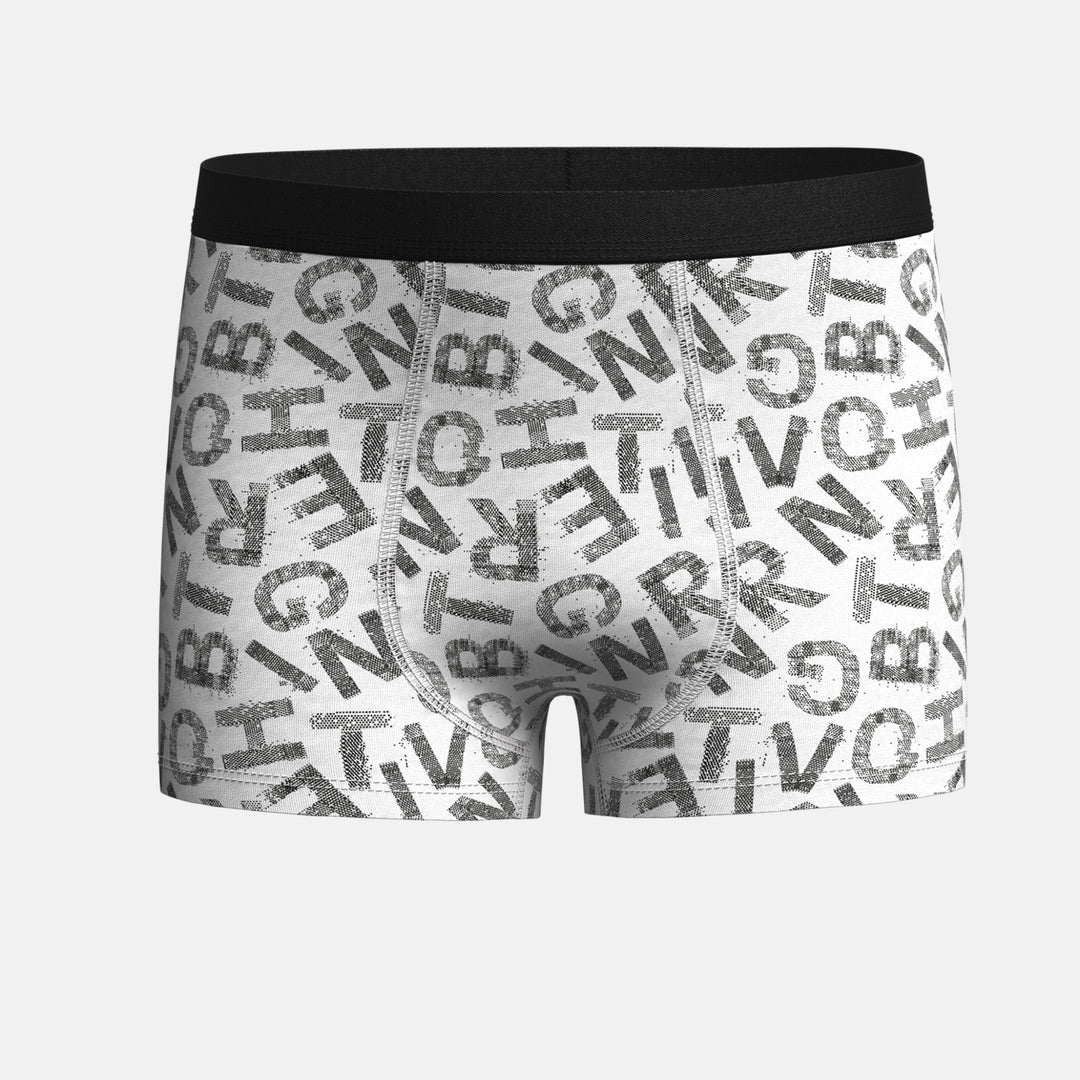 Moudda LC Waikiki - Boxer jersey Garçon Imprimé blanc - Tunisie 3