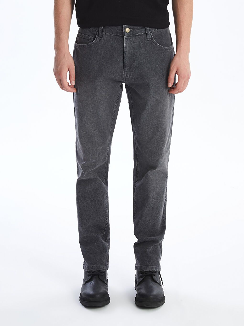 Moudda LC Waikiki - Pantalon tissé denim basique Homme Rodéo grey - Tunisie 1