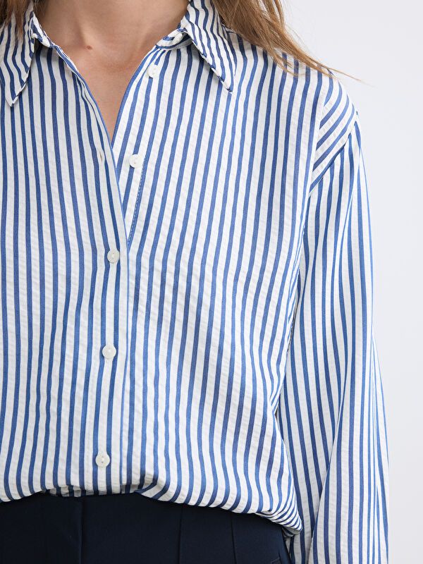 Moudda LC Waikiki - Chemise manches longues en tissu pour Femme - Tunisie 3