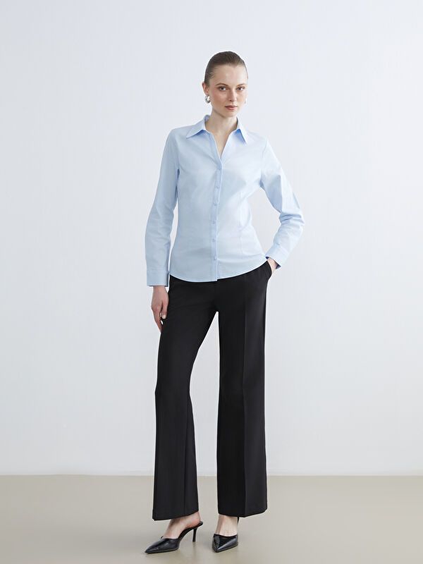 Moudda LC Waikiki - Chemise manches longues en tissu pour Femme - Tunisie 2