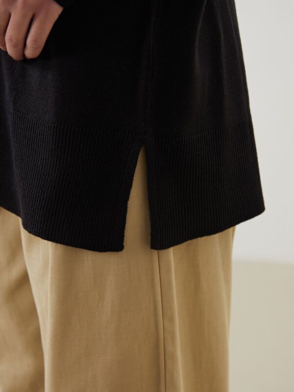 Moudda LC Waikiki - Tunique en tricot Femme Noir - Tunisie 3