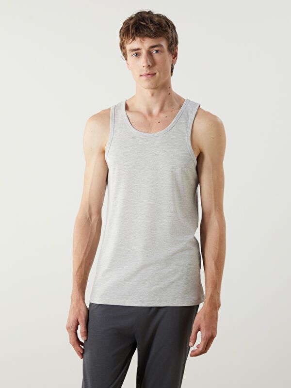 Moudda LC Waikiki - Débardeur sous-vêtements Homme Mélange de gris - Tunisie 2