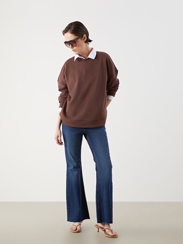 Moudda LC Waikiki - Pantalon jean tissé basique Femme Rodéo noir - Tunisie 1