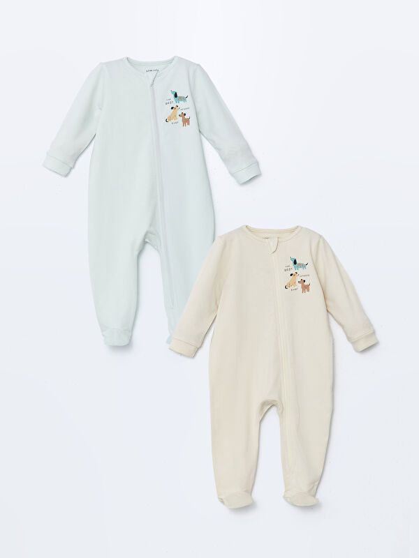 Moudda LC Waikiki - Salopette bébé en jersey à manches longues pour Garçons - Tunisie 1