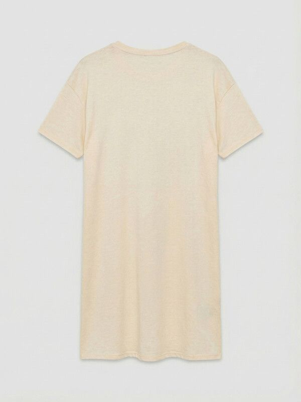 Moudda LC Waikiki - Chemise de nuit maternité pour Femme couleur Avoine mélangé - Tunisie 2