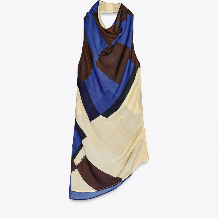 Moudda ZARA - Top Halter - Imprimé - Tunisie 1
