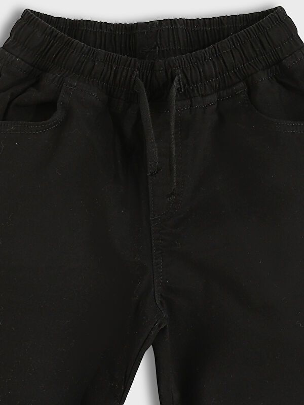 Moudda LC Waikiki - Pantalon tissé basique Garçon Noir - Tunisie 4