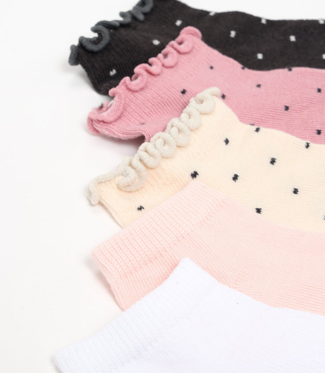 Moudda Lefties - Pack 5 Chaussettes Sport - Curling Dots - Tunisie 3