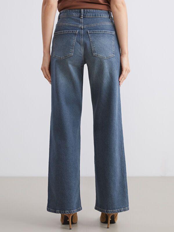 Moudda LC Waikiki - pantalon en jean tissé pour Femmes - Tunisie 4