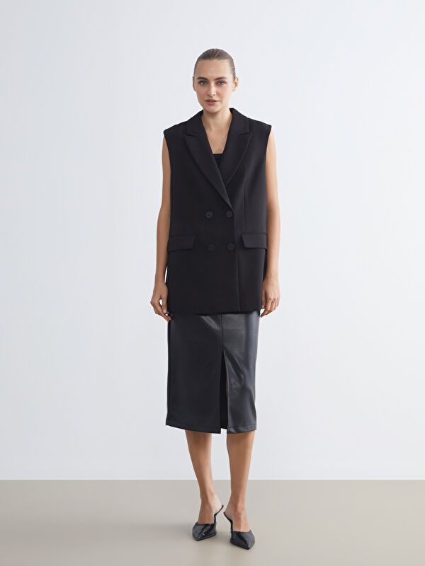 Moudda LC Waikiki - Veste tissée Femme Noir - Tunisie 2