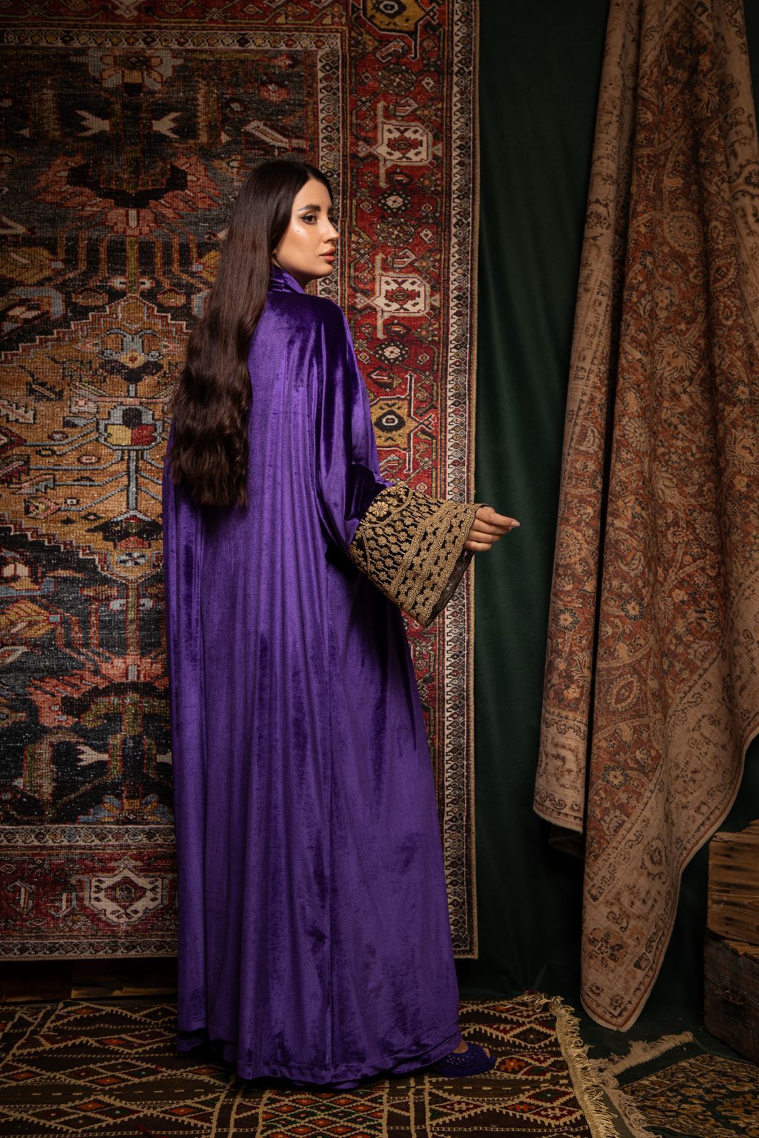 Moudda Tresors De Mimi - Kimono Nouran Mauve - Tunisie 2