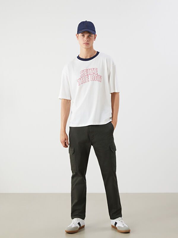 Moudda LC Waikiki - T-shirt en jersey imprimé à manches courtes pour Hommes - Tunisie 2