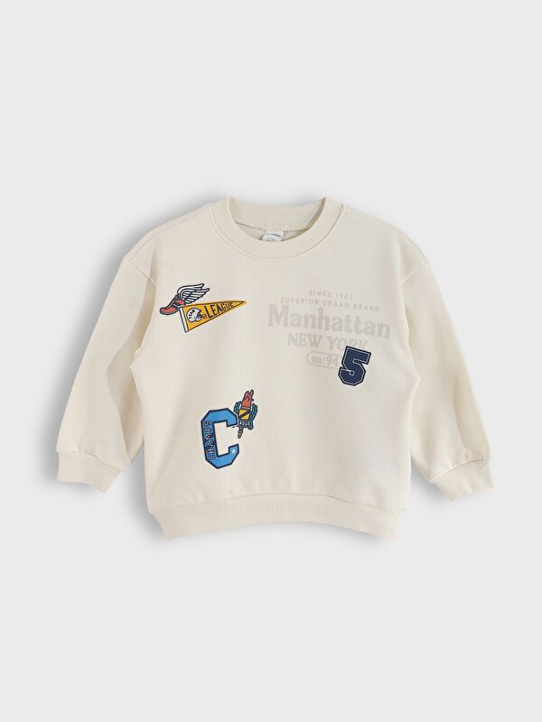 Moudda LC Waikiki - Ensemble tissé Garçon Beige clair - Tunisie 2