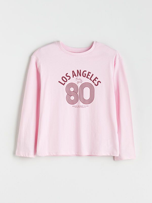 Moudda LC Waikiki - Body en jersey manches longues Fille Lilas rose - Tunisie 1