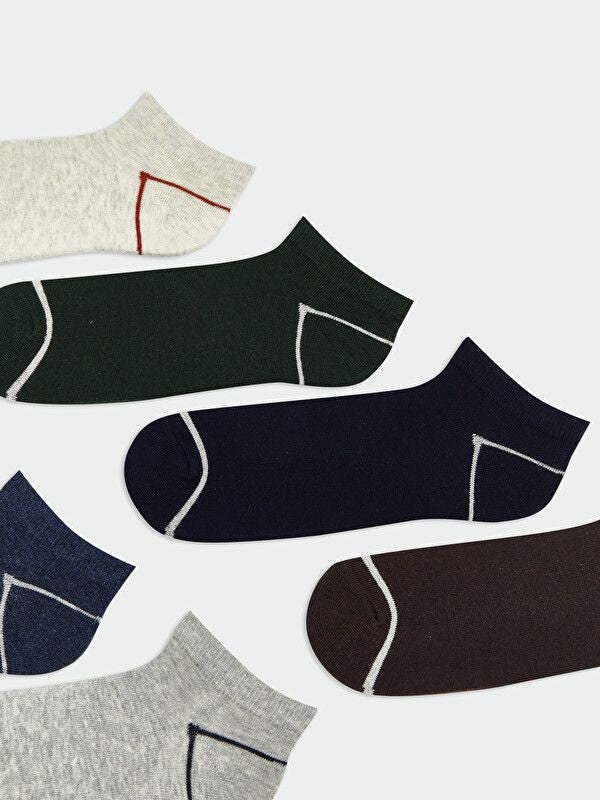Moudda LC Waikiki - Chaussettes liner trainer (sport) pour Homme couleur Mélange teint fil - Tunisie 2