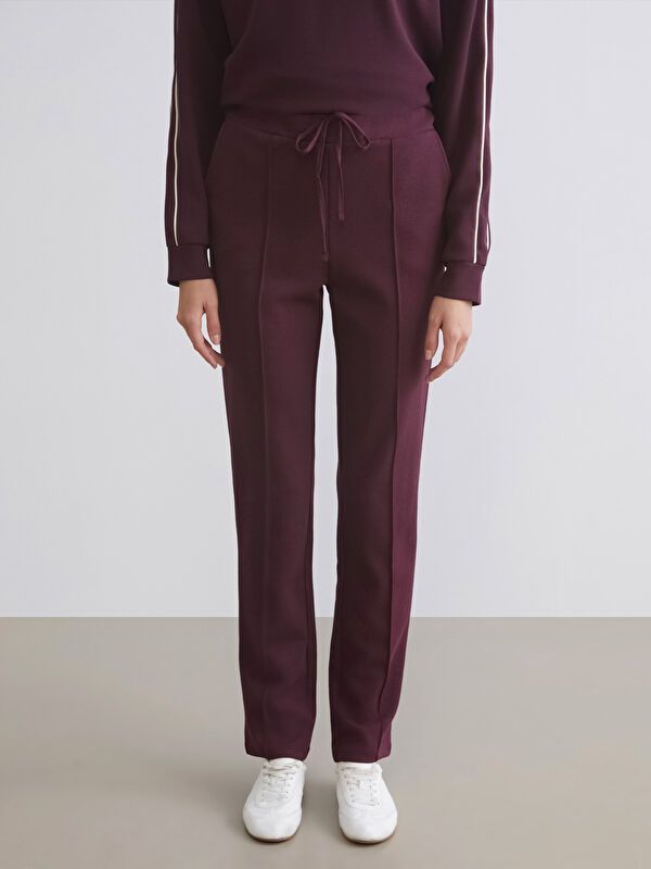 Moudda LC Waikiki - Pantalon jersey Femme Prune - Tunisie 2