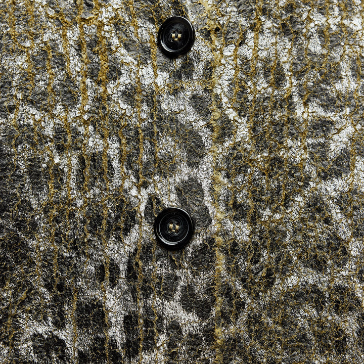 Moudda ZARA - Veste oversized effet métallisé imprimé animalier - Tunisie 3