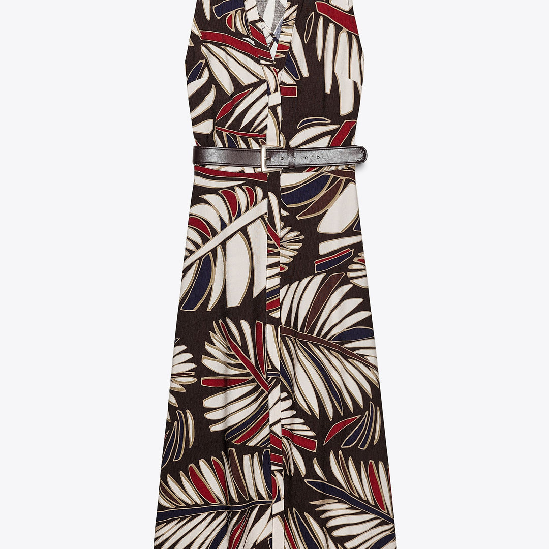 Moudda ZARA - Robe Midi Chemisier Imprimée - Ceinture - Tunisie 1