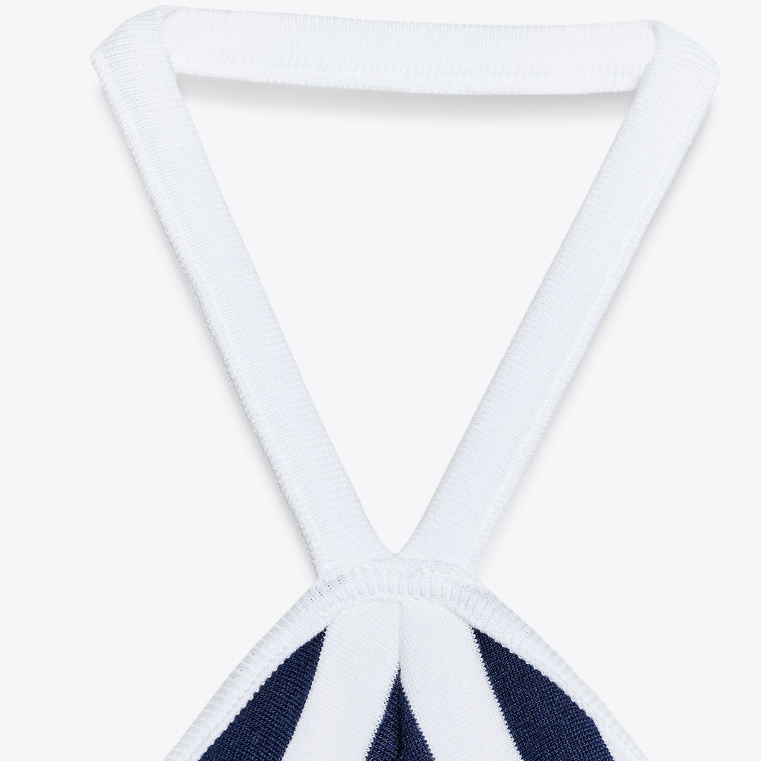 Moudda ZARA - Top Crop Halter - Rayures - Tunisie 3