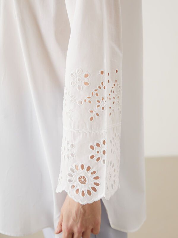 Moudda LC Waikiki - Tunique tissée cv à manches longues pour Femmes - Tunisie 3