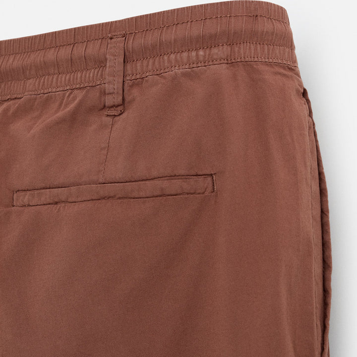 Moudda ZARA - Pantalon Popeline - Taille Élastique (Marine & Argile) - Tunisie 4