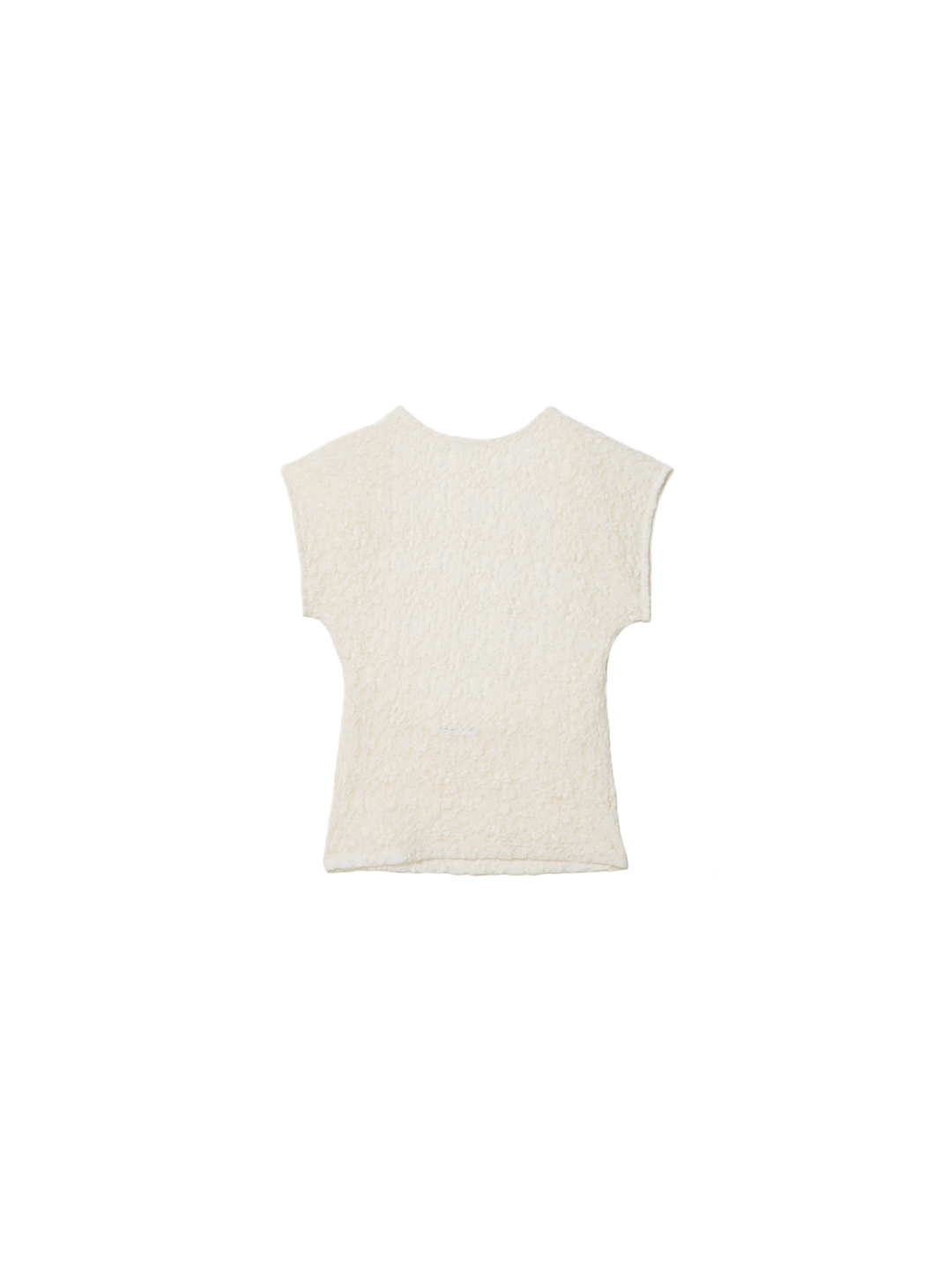 Moudda STRADIVARIUS - T-Shirt Cropped Mini Manches Dos Nu en Dentelle - Tunisie 1