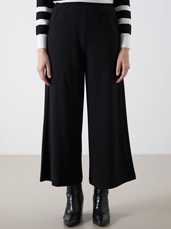 Moudda LC Waikiki - Pantalon tissé moyen Femme Noir - Tunisie 2