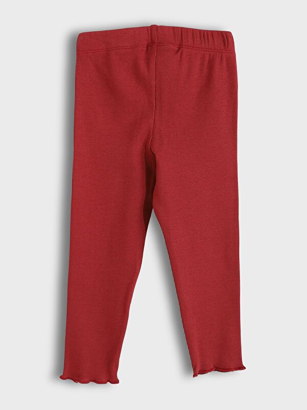 Moudda LC Waikiki - T-shirt jersey stretch basique Fille Rose foncé - Tunisie 2