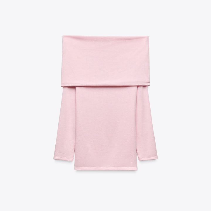 Moudda ZARA - T-Shirt Soft - Drapé & Off-Shoulder - Tunisie 2