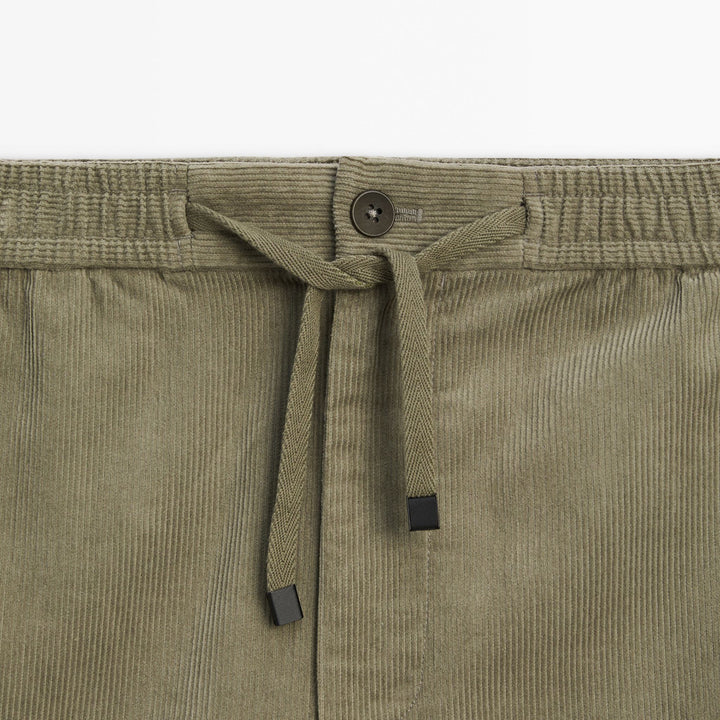 Moudda Massimo Dutti - Pantalon velours côtelé couleurs jogging coupe - Tunisie 4