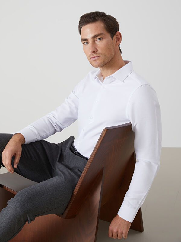 Moudda LC Waikiki - Chemise tissée à manches longues pour Hommes - Tunisie 1