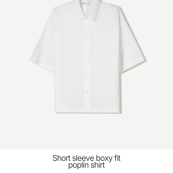 Moudda BERSHKA - Chemise Boxy - Popeline - Tunisie 3