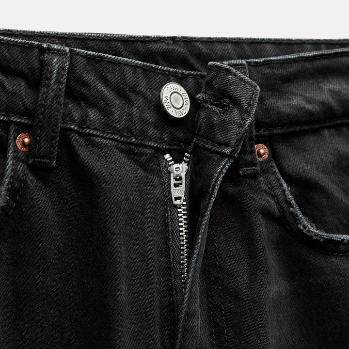 Moudda ZARA - Pantalon mom coupe nouvelle taille haute longueur classique - Tunisie 4