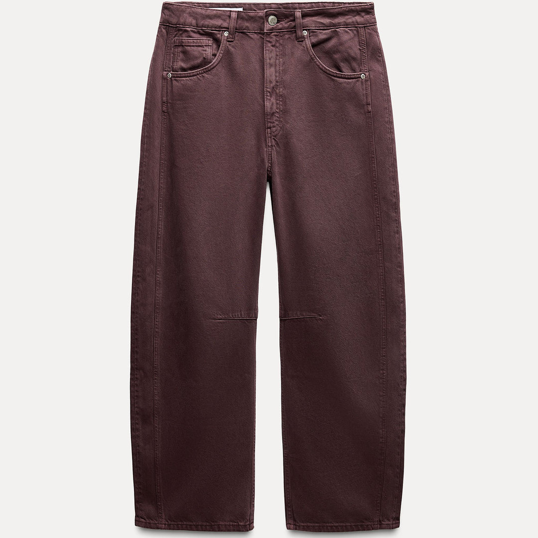 Moudda ZARA - Pantalon ballon panneau latéral taille mi-haute longueur complète - Tunisie 1