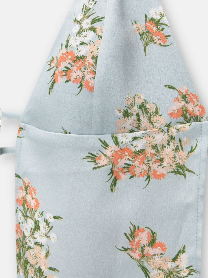 Moudda PULL & BEAR - Top Satiné Fleur En Ligne - Tunisie 2