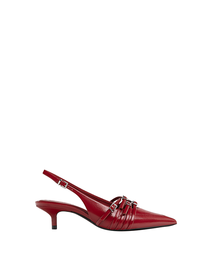 Moudda STRADIVARIUS - Chaussures à Talon Kitten avec Boucles - Tunisie 1