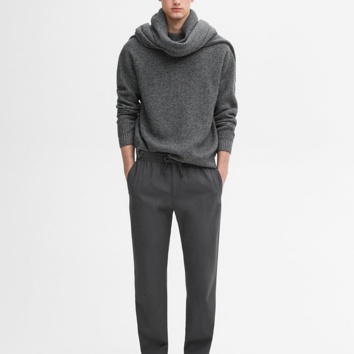 Moudda Massimo Dutti - Pantalon crêpe coupe jogging - Tunisie 8