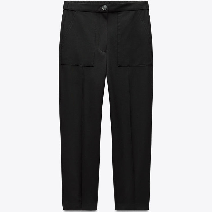 Moudda ZARA - Pantalon carotte pli à l’ourlet - Tunisie 1