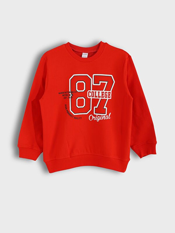 Moudda LC Waikiki - Ensemble en jersey manches courtes Garçon Rouge vif - Tunisie 2