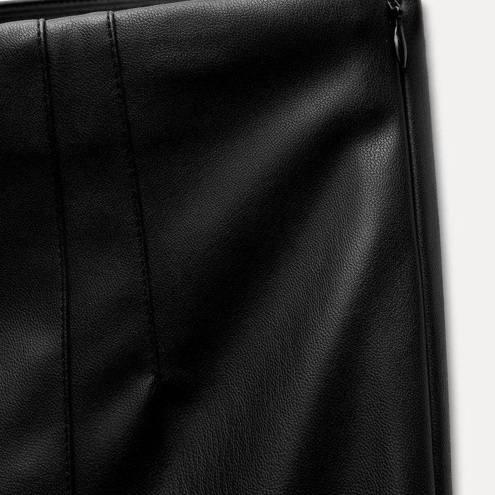 Moudda ZARA - Legging similicuir taille haute pinces - Tunisie 3