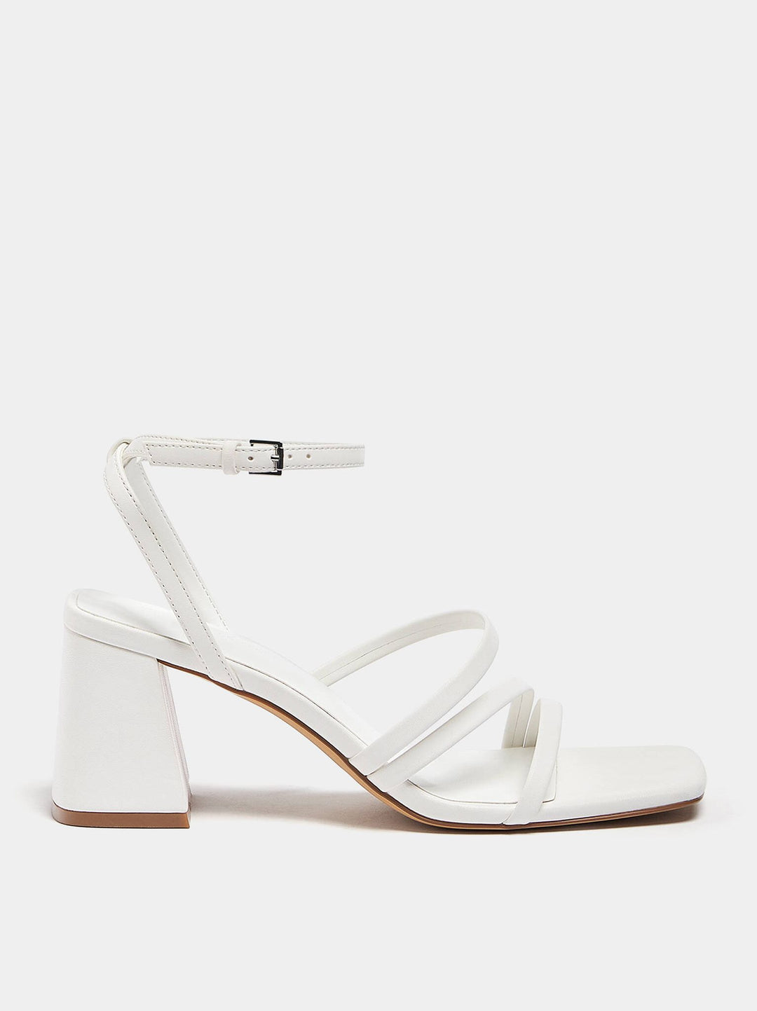 Moudda PULL & BEAR - Sandales à Talon à Brides Croisées Basiques - Tunisie 1