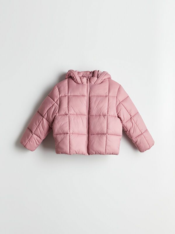 Moudda LC Waikiki - Manteau matelassé en nylon Fille Lilas terneux - Tunisie 1