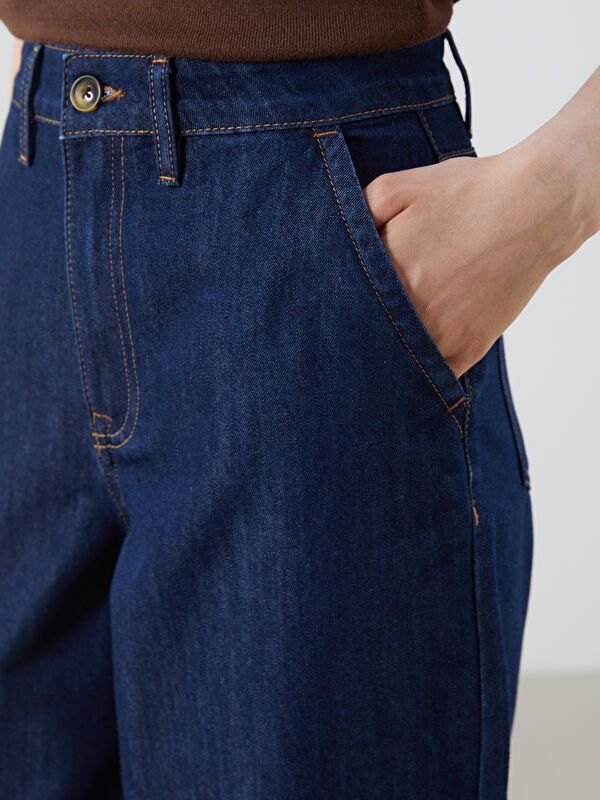 Moudda LC Waikiki - pantalon en jean tissé pour Femmes - Tunisie 3