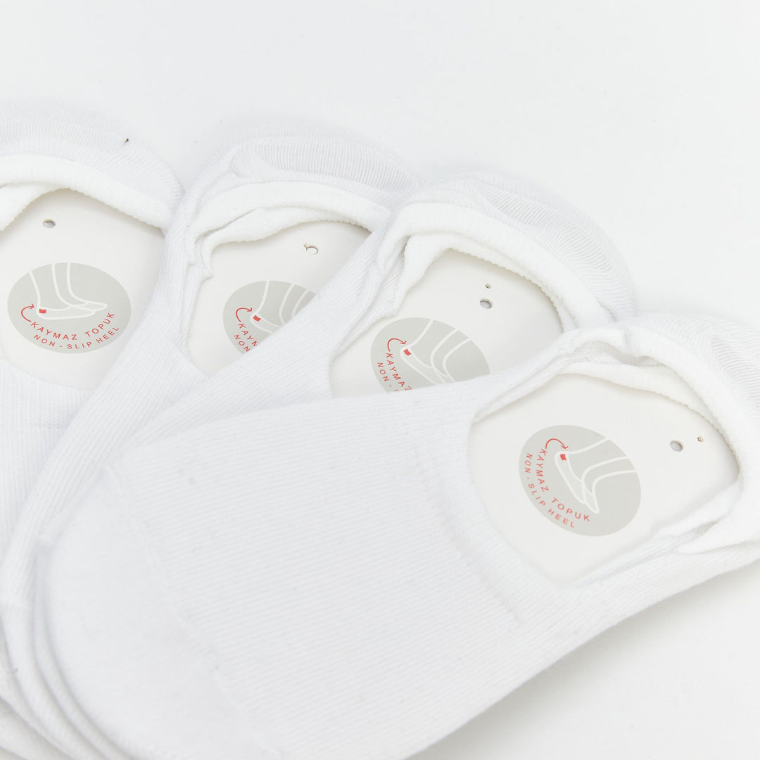 Moudda LC Waikiki - Chaussettes invisibles Femme Ecru - Tunisie 3