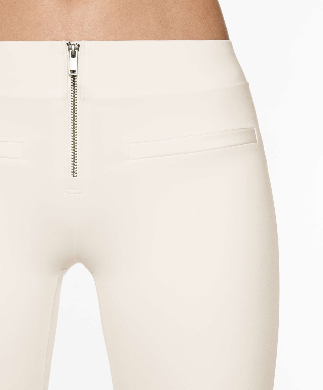 Moudda Oysho - Pantalon Flare Taille Basse Scuba à Fermeture - Tunisie 3