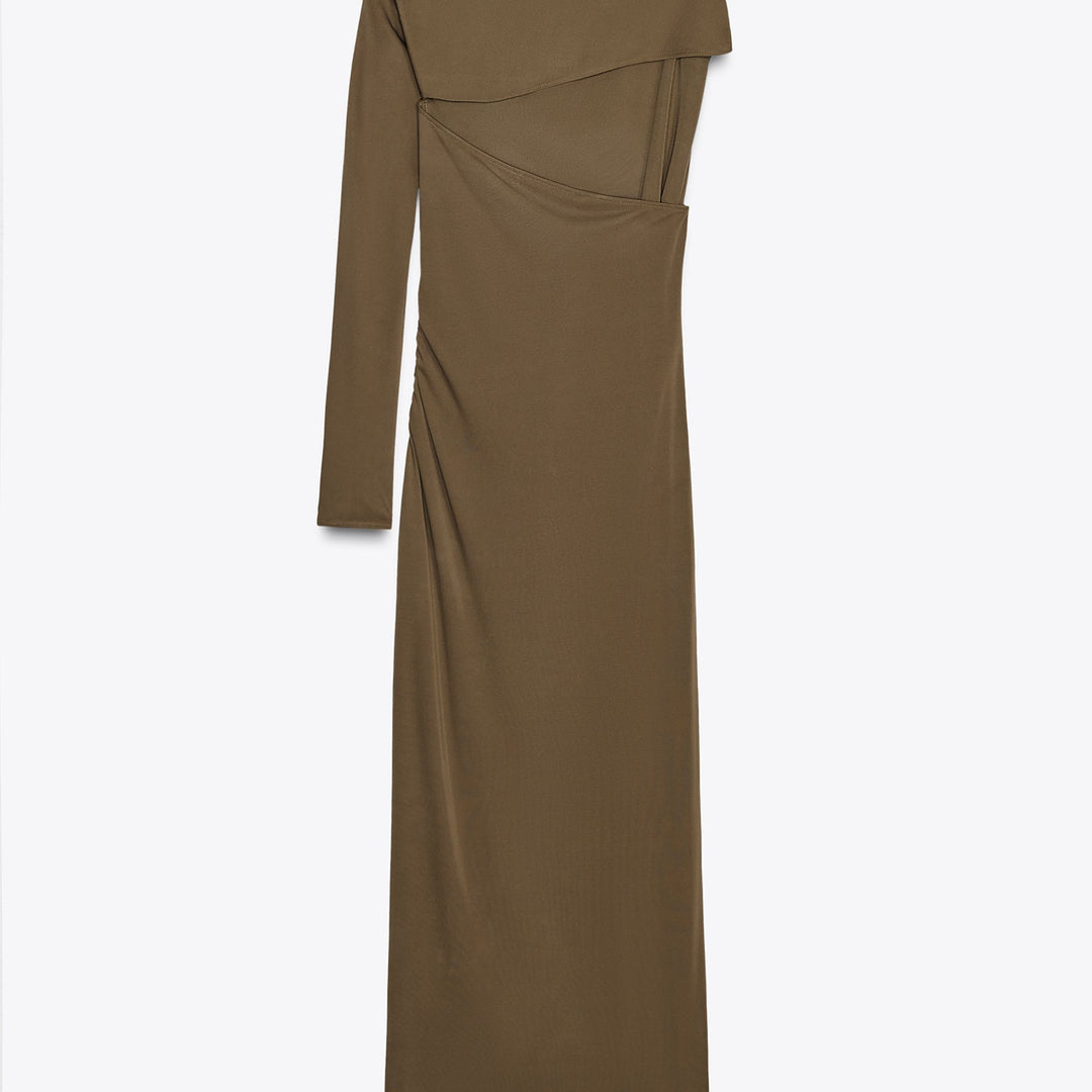 Moudda ZARA - Robe Longue - Drapé Asymétrique & Fluide - Tunisie 2