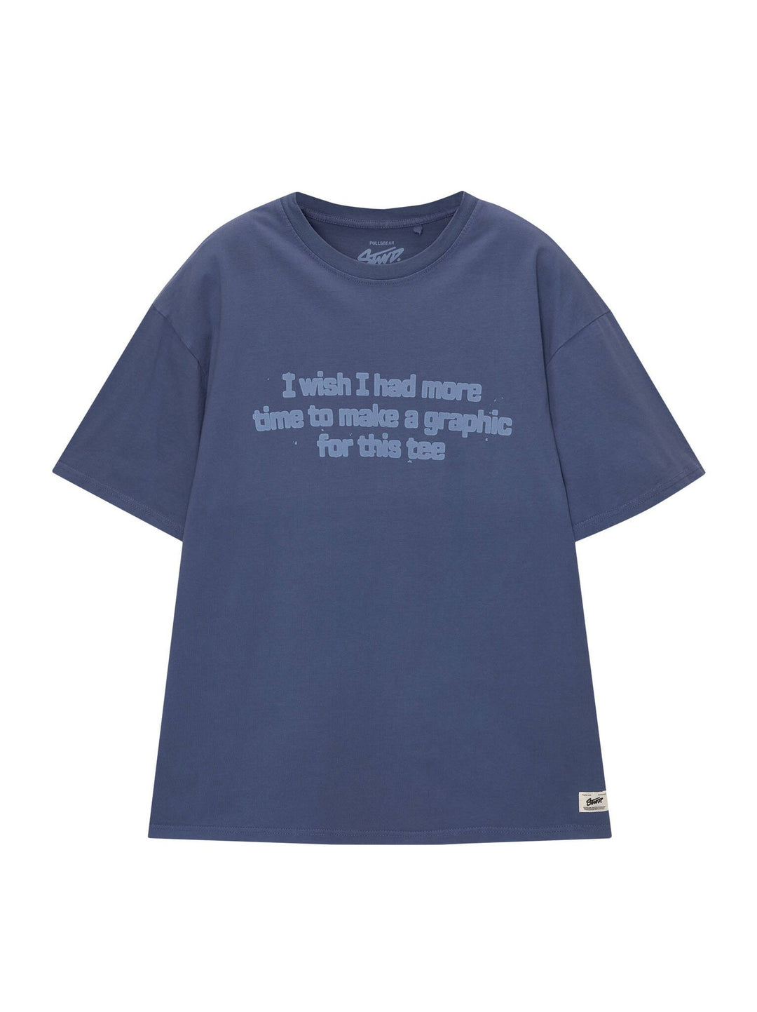Moudda PULL & BEAR - T-Shirt STWD Lavé More Time Denim Wall - Tunisie 8