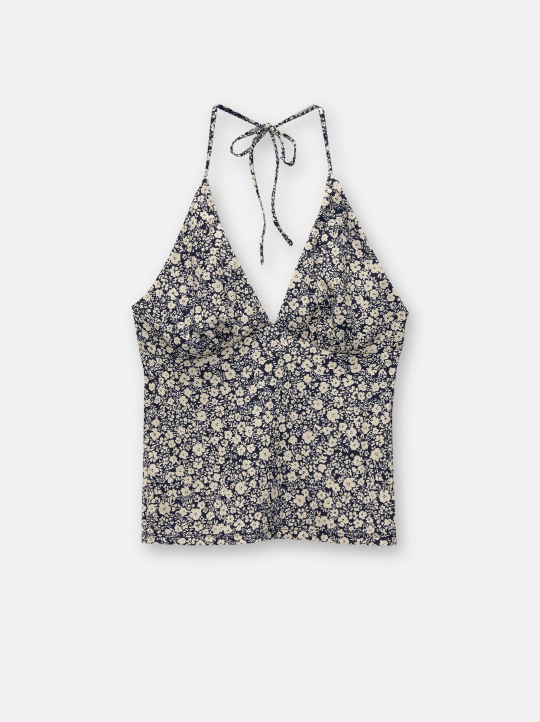 Moudda PULL & BEAR - Body Top Fleur Halter Nœud - Tunisie 1